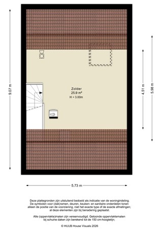 Floorplan - Schouw 54 58, 8232 XK Lelystad