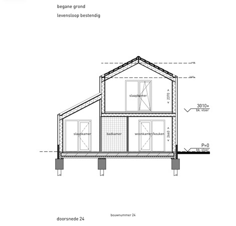 Floorplan - Beloop bnr 24: vrijstaand en levensloop, 3894 LB Zeewolde