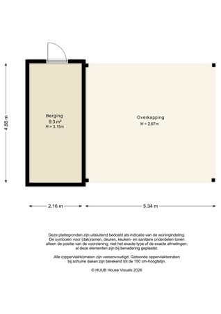 Floorplan - Galjoen 11 58, 8243 ML Lelystad