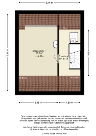 Floorplan - Purmer 8, 8244 AS Lelystad