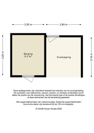 Floorplan - Purmer 8, 8244 AS Lelystad