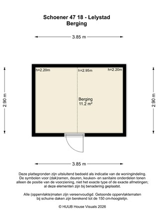 Floorplan - Schoener 47 18, 8243 XP Lelystad