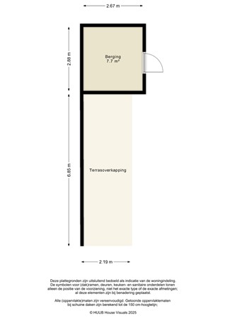 Floorplan - Kerseboomstraat 71, 1326 DH Almere