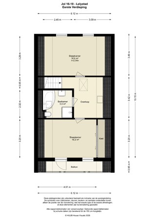 Floorplan - Jol 16 18, 8243 EB Lelystad