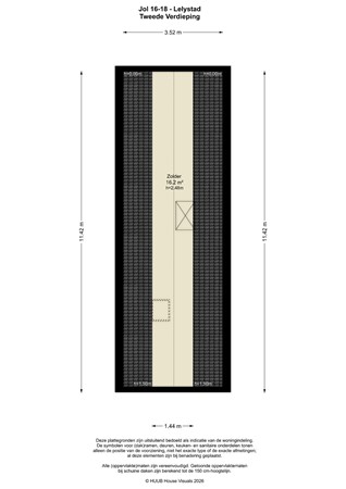Floorplan - Jol 16 18, 8243 EB Lelystad