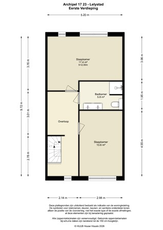 Floorplan - Archipel 17 23, 8224 GJ Lelystad