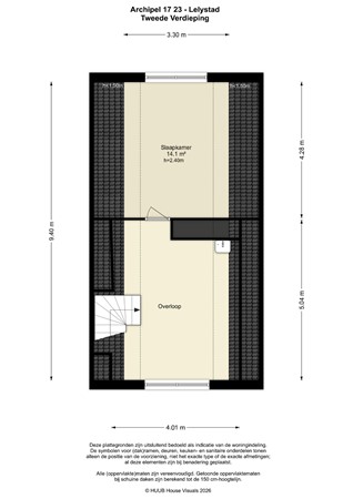 Floorplan - Archipel 17 23, 8224 GJ Lelystad