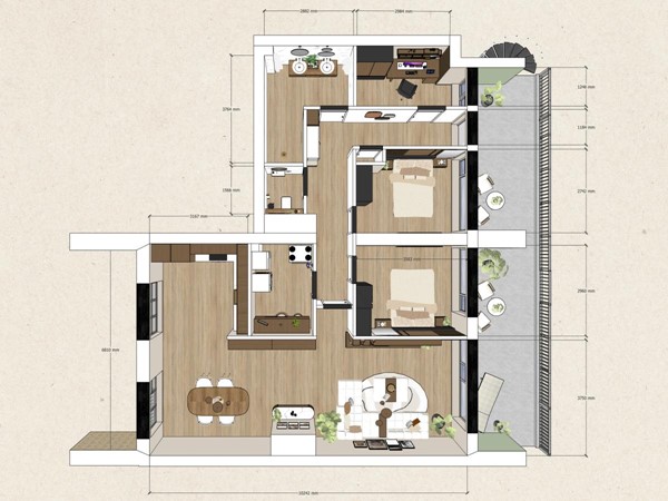 Medium property photo - appartement 6e verdieping Bouwnummer 49, 8224 Lelystad