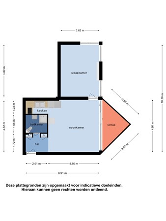 Floorplan - Groenhoven 759, 1103 LX Amsterdam