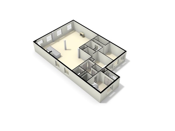 Medium property photo - Bloemgracht 129A3, 1016 KL Amsterdam
