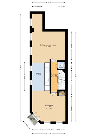 Blommersdijkselaan, 3036 NC Rotterdam - Tweede verdieping - 2D.jpg