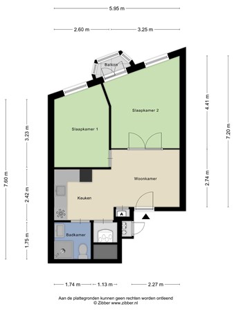 1e Middellandstraat, 3021 BE Rotterdam - 20240411 - 1e Middellandstraat 72d Rotterdam - Verhuur plattegrond.jpg