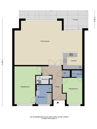 Streksingel, 3054 HH Rotterdam - Plattegrond Streksingel 265 .jpg