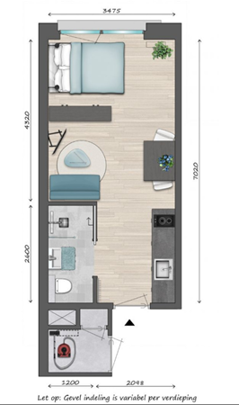Laakweg 25K, 2521 SC Den Haag - Plattegrond.PNG