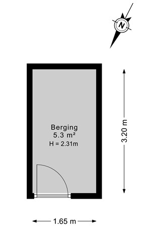Admiraal de Ruyterweg 34C, 3031 AD Rotterdam - Berging - 2D.jpg