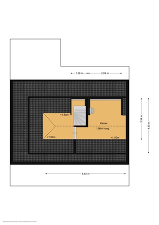 Floorplan - Dr. Schaepmanlaan 33, 1402 BR Bussum