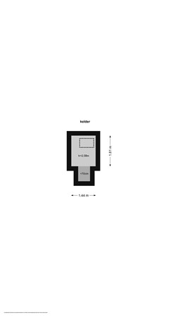 Floorplan - Beursweg 12, 1271 BT Huizen