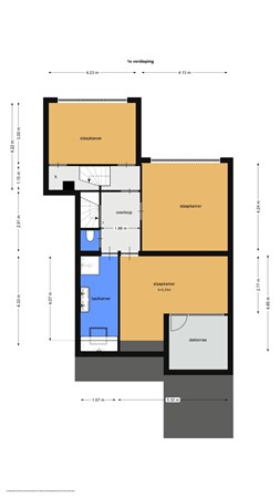 Floorplan - Goudwespmeent 40, 1218 GN Hilversum