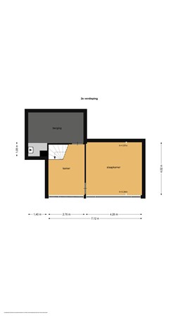 Floorplan - Goudwespmeent 40, 1218 GN Hilversum