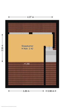 Floorplan - Prinses Marijkehof 56, 1411 CN Naarden