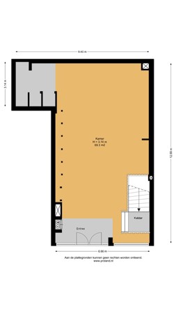 Floorplan - Veerplein 27, 1404 DA Bussum