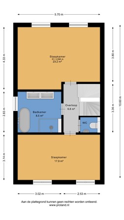 Floorplan - Liselott Linsenhoffstraat 29, 1361 CH Almere