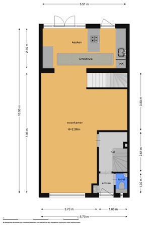 Floorplan - Dr. Schaepmanlaan 37, 1402 BR Bussum
