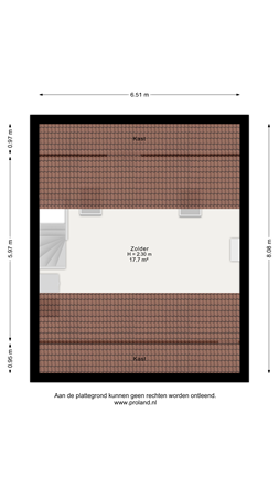 Floorplan - Van Hogendorplaan 24, 1272 GG Huizen