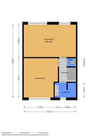 Floorplan - Dr. Schaepmanlaan 37, 1402 BR Bussum
