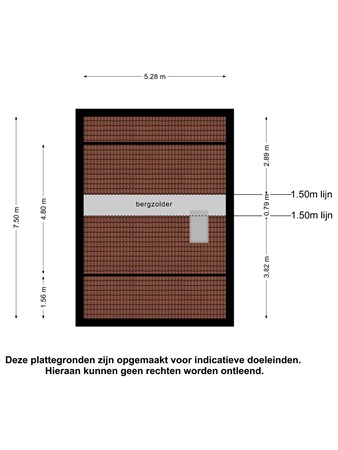 Floorplan - Van Ostadelaan 49, 3117 XJ Schiedam