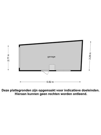 Floorplan - Bergsingel 220B, 3037 GS Rotterdam