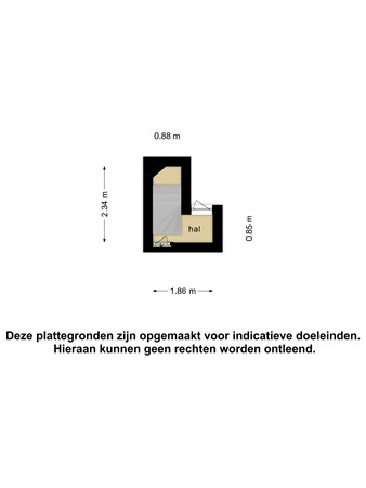 Floorplan - Heemskerkstraat 10A03, 3038 VE Rotterdam