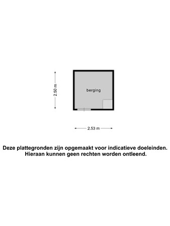 Floorplan - Hoogstraat 130B2, 3111 HM Schiedam