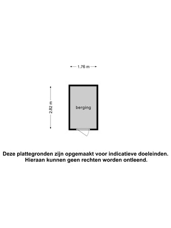 Floorplan - Bruijnstraat 68, 3026 VD Rotterdam