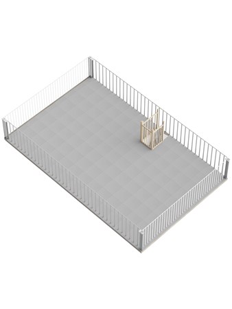 Floorplan - Westvest 12, 3111 BV Schiedam