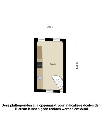 Floorplan - Lange Haven 22B, 3111 CG Schiedam