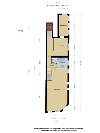 Floorplan - Feijenoordkade, 3071 HM Rotterdam