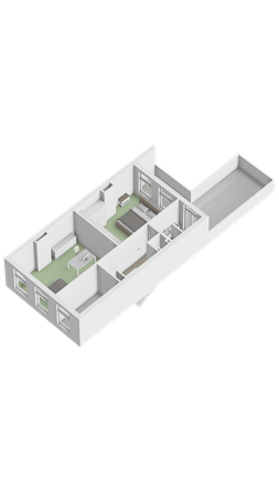 Floorplan - Claes de Vrieselaan 38B, 3021 JR Rotterdam