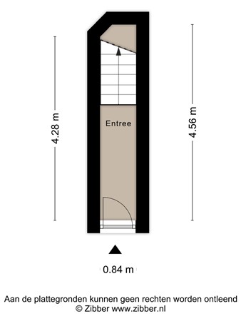 Floorplan - Benthuizerstraat 32A, 3036 CH Rotterdam