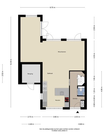 Floorplan - Ockenburghof 9, 2665 GT Bleiswijk