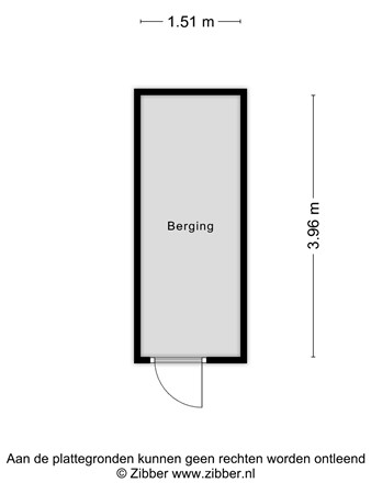 Floorplan - Nijverheidstraat 160, 3071 GK Rotterdam