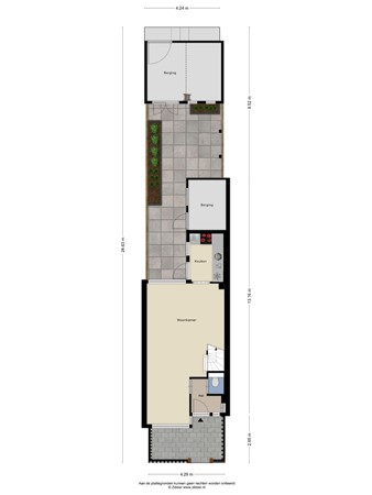 Floorplan - Sweelinckstraat 9, 3131 SK Vlaardingen
