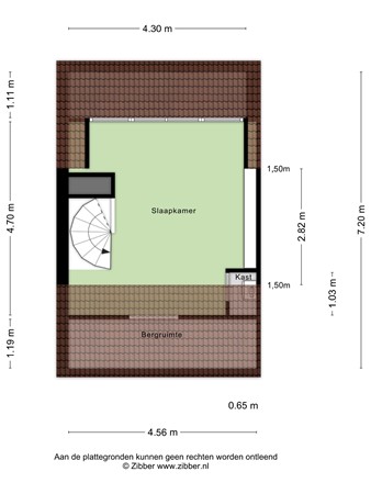 Floorplan - Sweelinckstraat 9, 3131 SK Vlaardingen