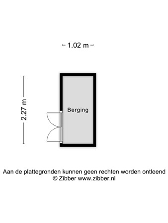 Floorplan - Bilderdijkstraat 28, 3117 PC Schiedam