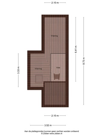 Floorplan - Bilderdijkstraat 28, 3117 PC Schiedam
