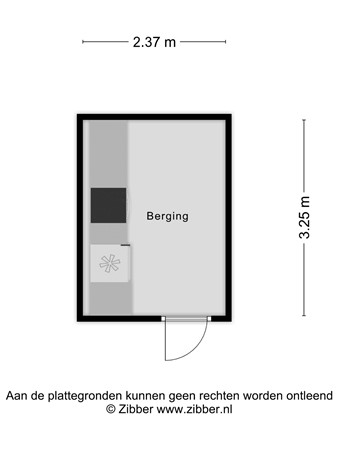 Floorplan - Tongelaarweg 40, 3077 TE Rotterdam