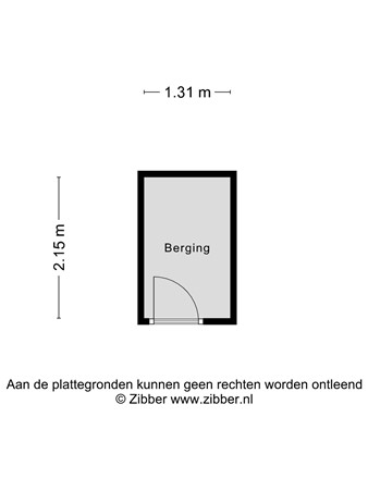 Floorplan - Lange Haven 22F, 3111 CG Schiedam