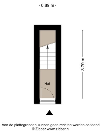 Floorplan - Edisonstraat 20B, 3112 LV Schiedam