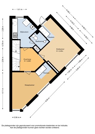 Timorstraat 134, 2022 RK Haarlem - Eerste verdieping - 2D.jpg