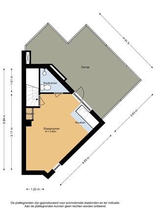 Timorstraat 134, 2022 RK Haarlem - Tweede verdieping - 2D.jpg